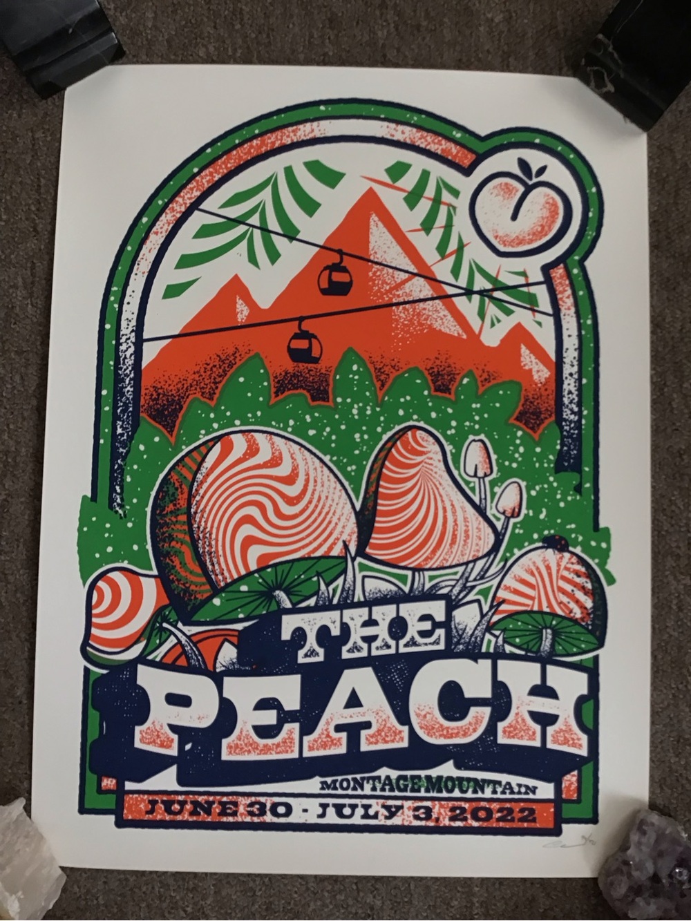 The Peach 2022 Festival Poster